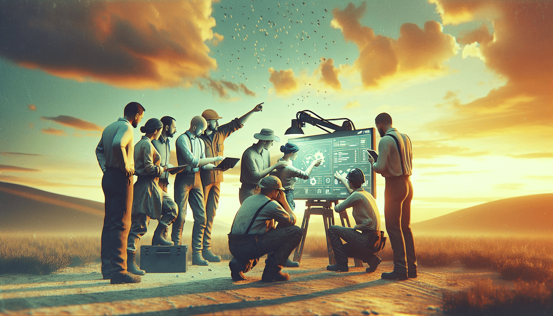 Dashboard showcasing field service management software for service business automation